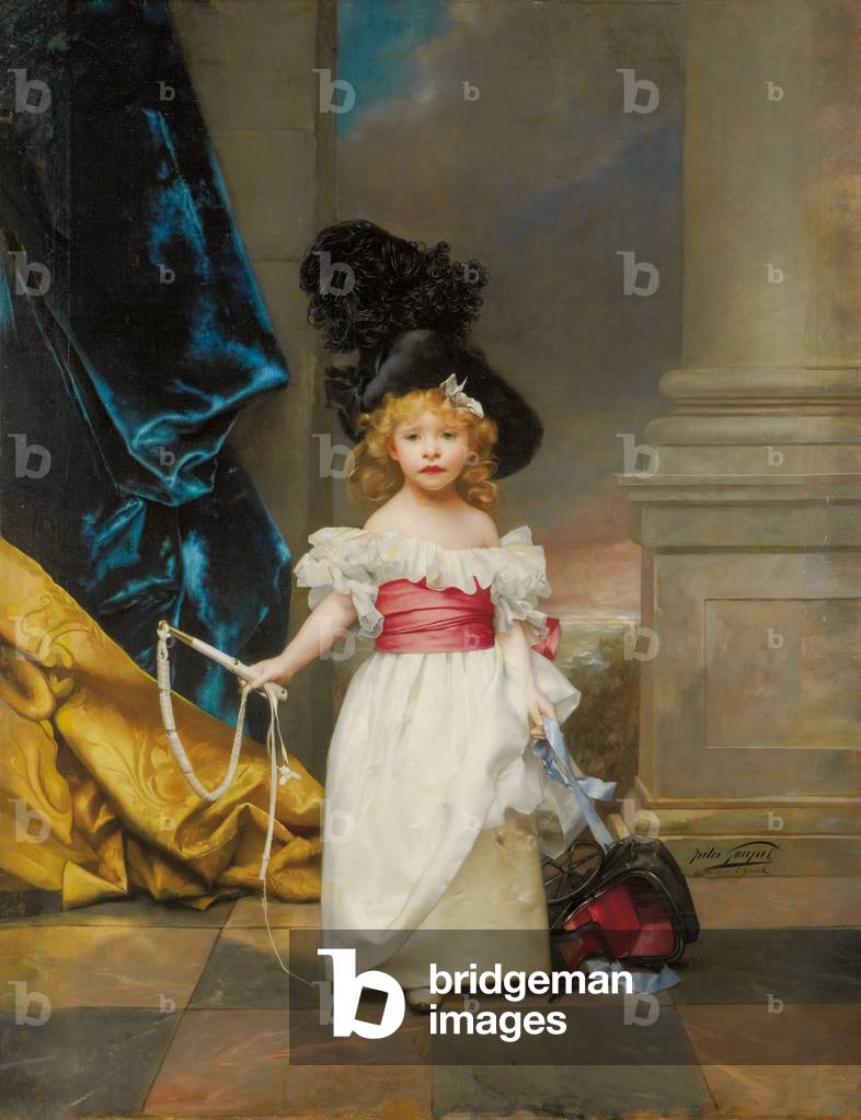 Ritratto di Therese Girard di età tre anni e sette mesi, 1882 (olio su tela)