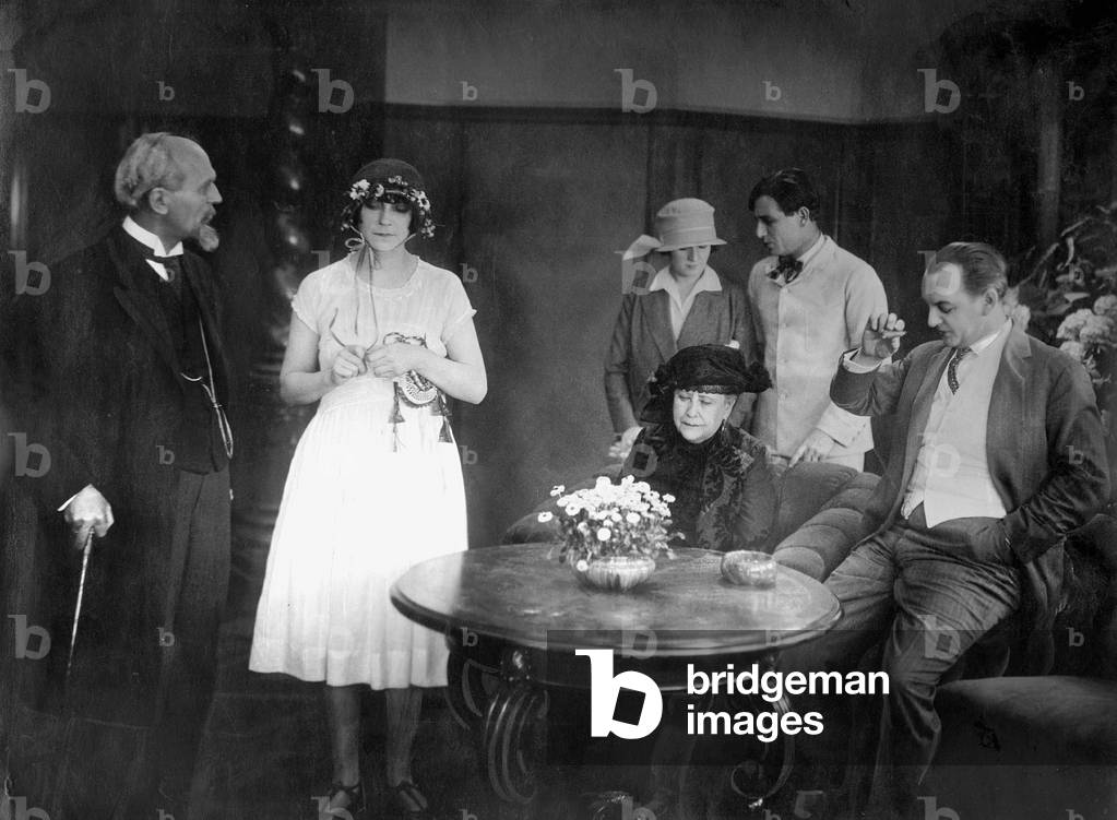 Image de Photographie représentant Asta Nielsen 1924, b/w