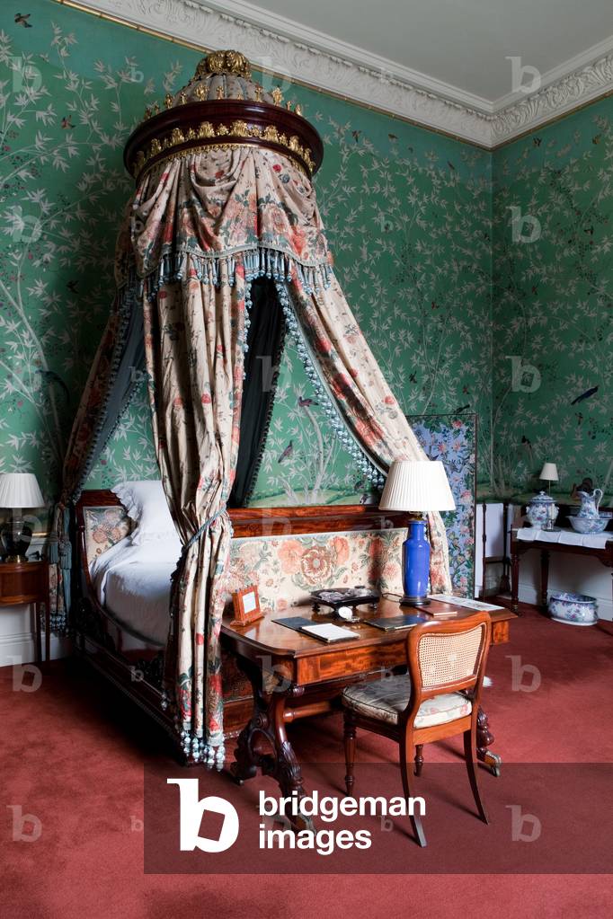 Queen of Scots Dressing Room, Chatsworth House, Derbyshire (Foto)