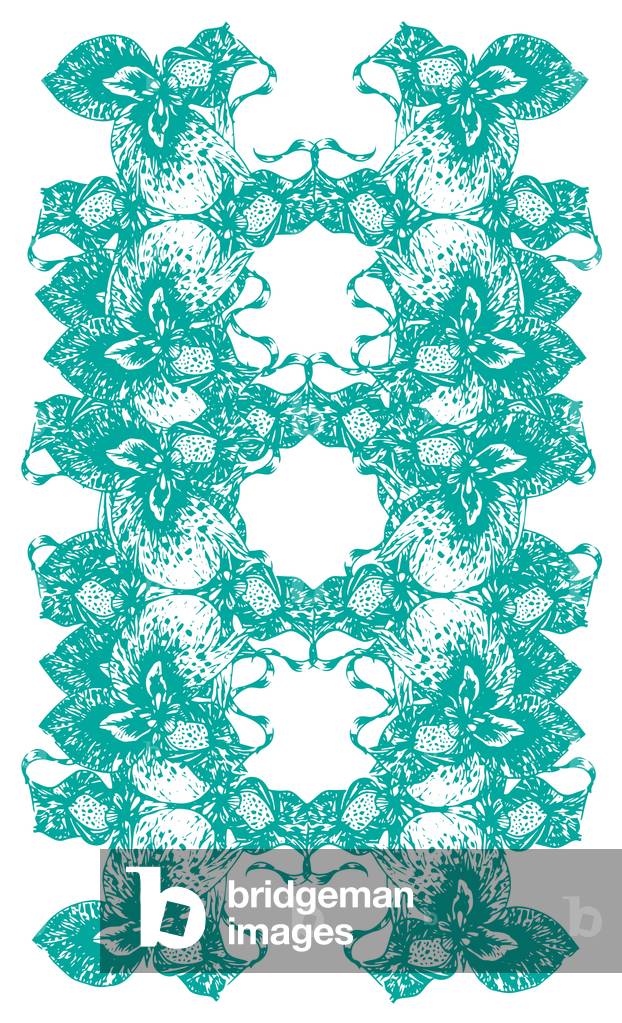 Orchideen-Symmetrie, 2020 (digital)