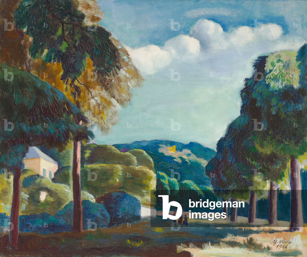 St Germain, 1926 (olio su tela)