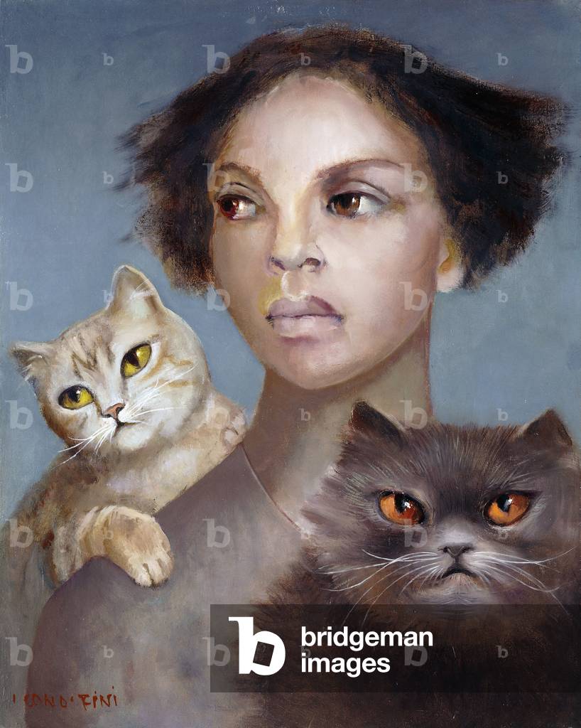 Image Of Self Portrait With Cats Autoportrait Aux Chats oil On By Image Of Self Portrait With Cats Autoportrait Aux Chats oil On By