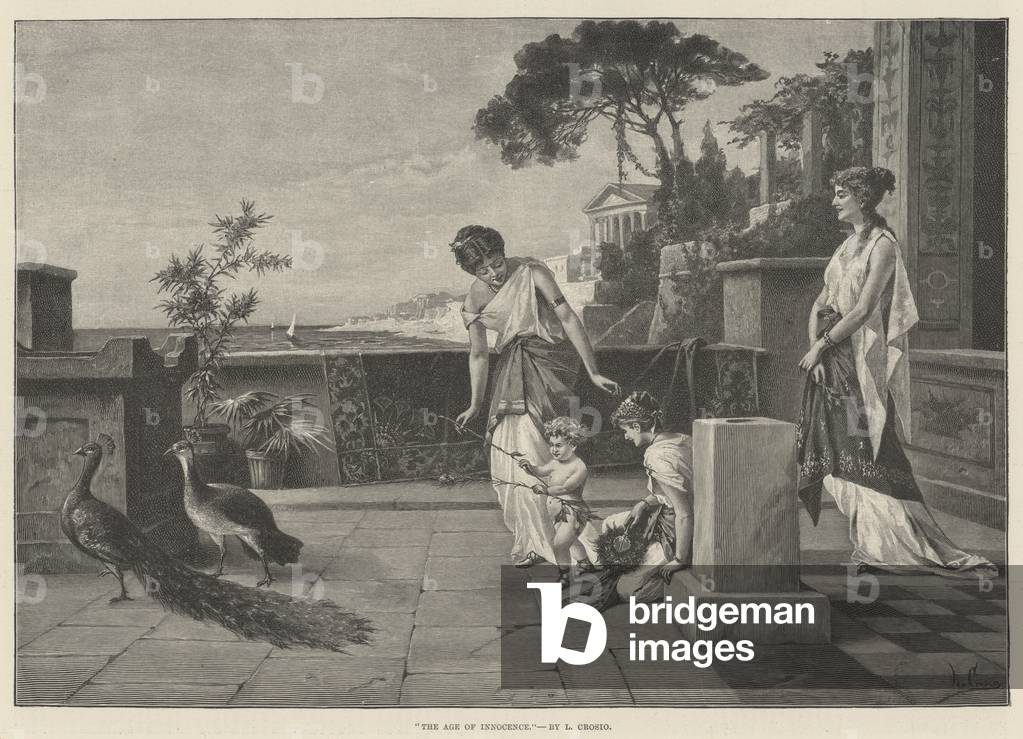 Das Zeitalter der Unschuld (Gravur)