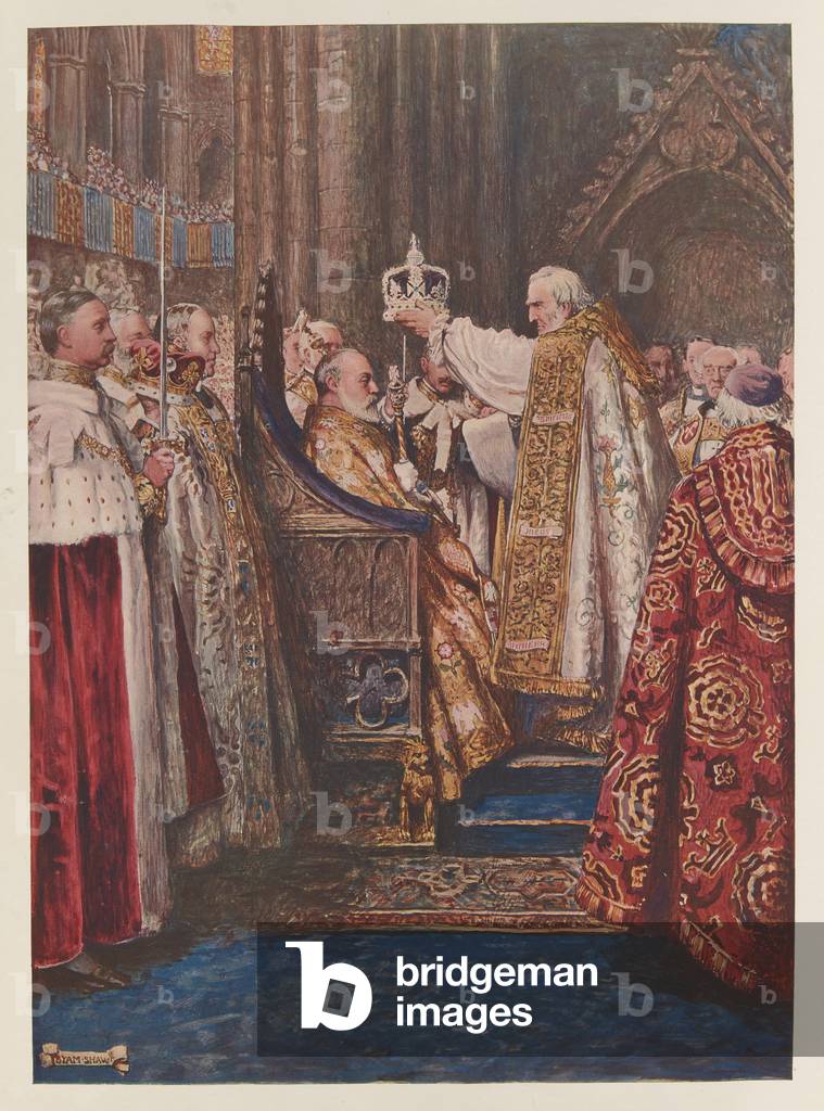 Krönung von König Edward VII., 1902 (Druck)