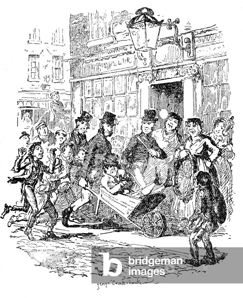 Image of 'Sketches by Boz' by Charles Dickens by Cruikshank