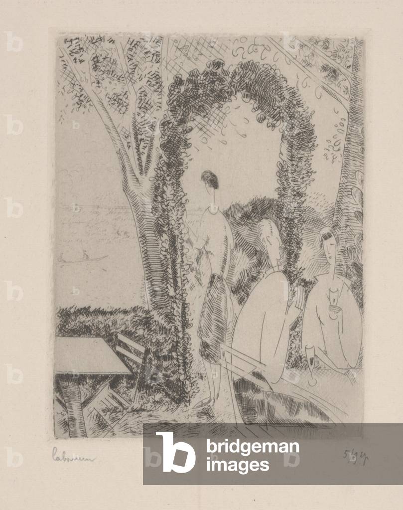 Il Café, 1925 (acquaforte)