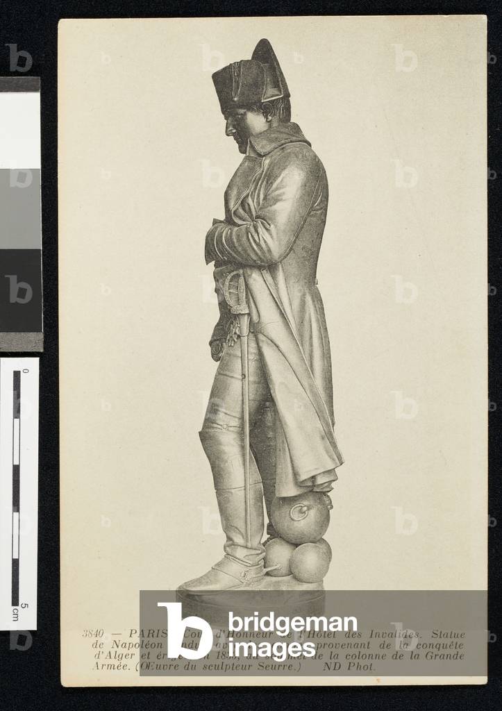 Bild von Druck "Statue von Napoleon I. (2. Version) (Postkarte)" 1801