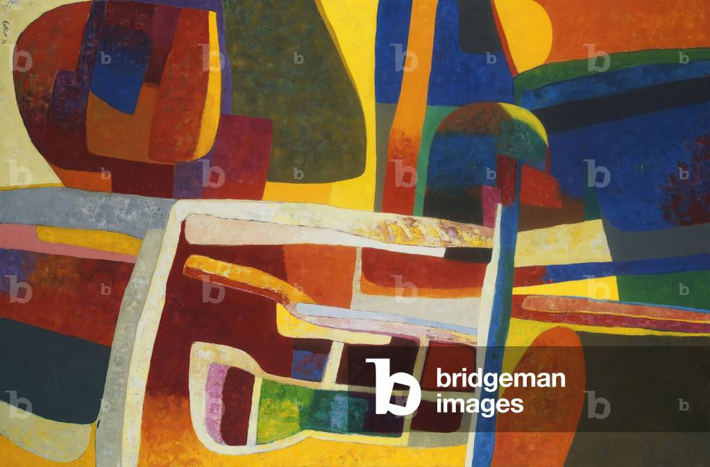 Trigourrec, 1972 (olio su tela)