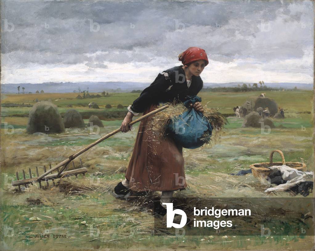 Vendemmia, circa 1885. (Olio su tela)