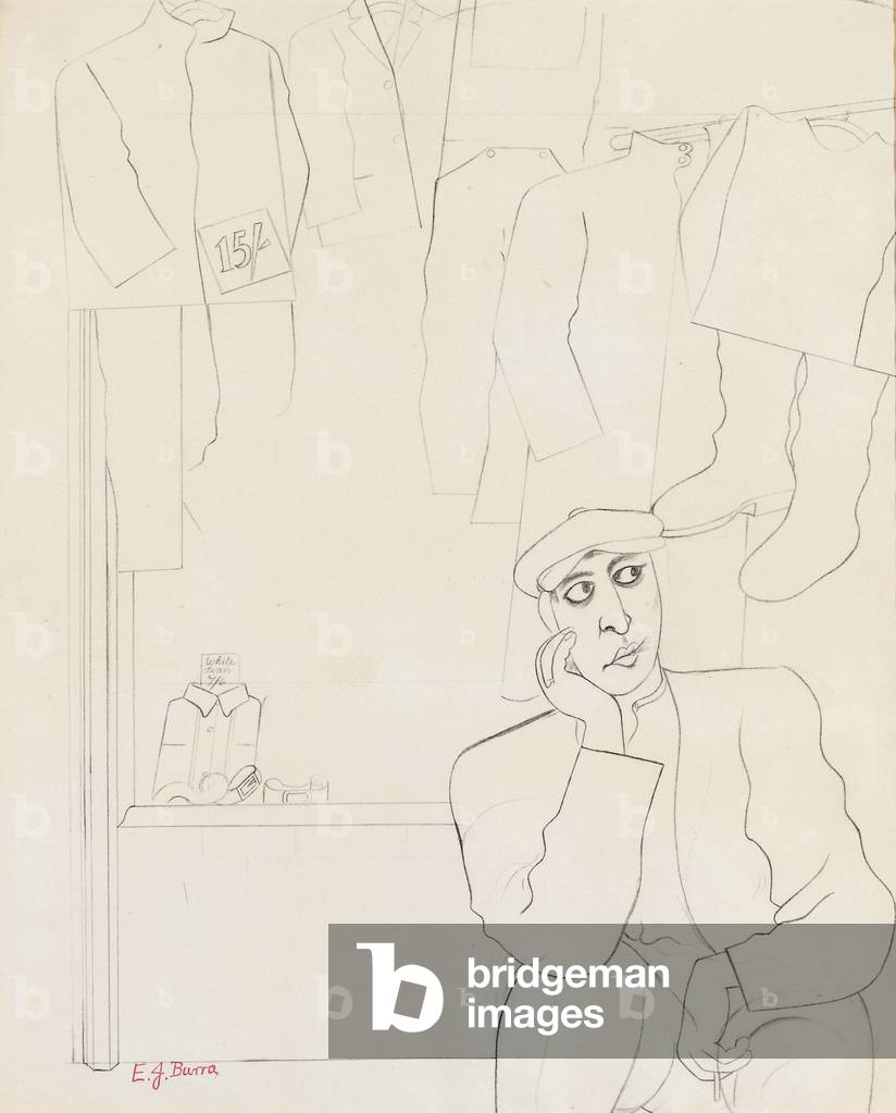 Second Hand, 1932 (crayon)