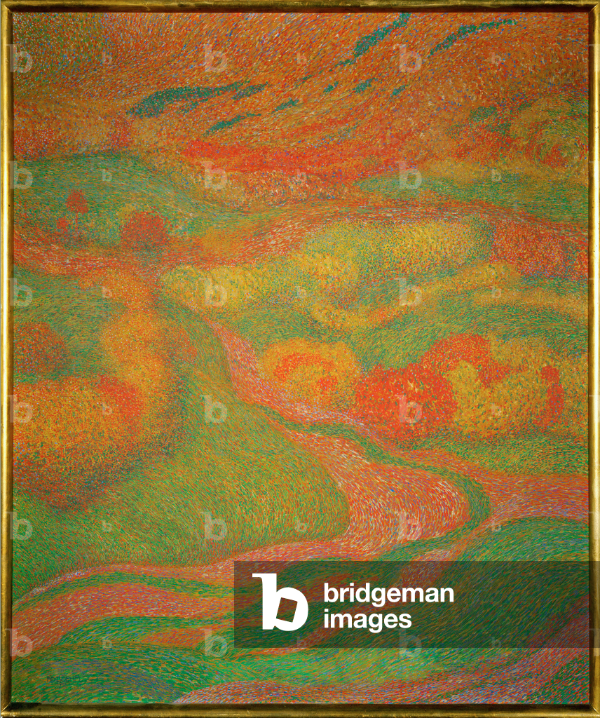 Landschaft (Öl auf Leinwand)