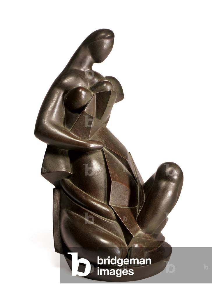 Mutterschaft, 1911; um 1959-1961 (Bronze)