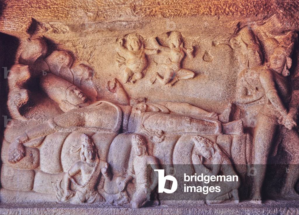 Immagine di Scultura "Vishnu on Shesha" 1971