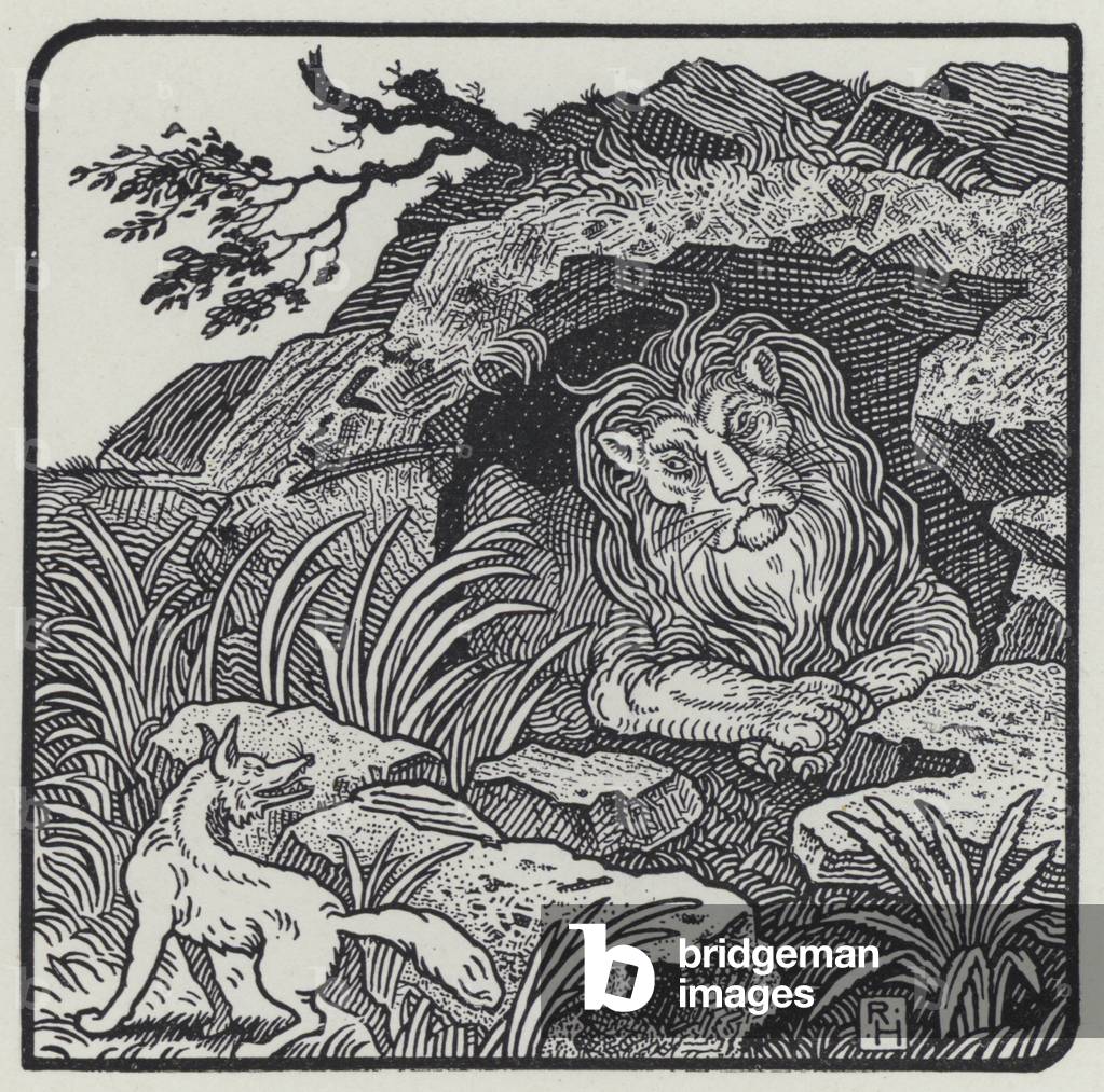 "der löwe" von Richard Heighway