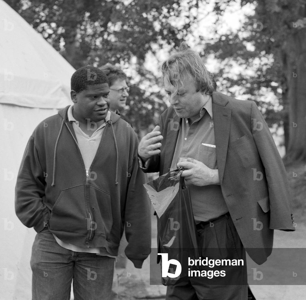 Bild von Fotografie "Gary Younge" von Kathy De Witt, b/w