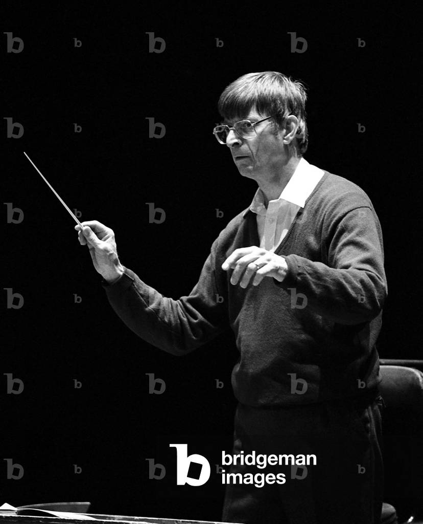 "Herbert Blomstedt" 1988 von Thierry Martinot