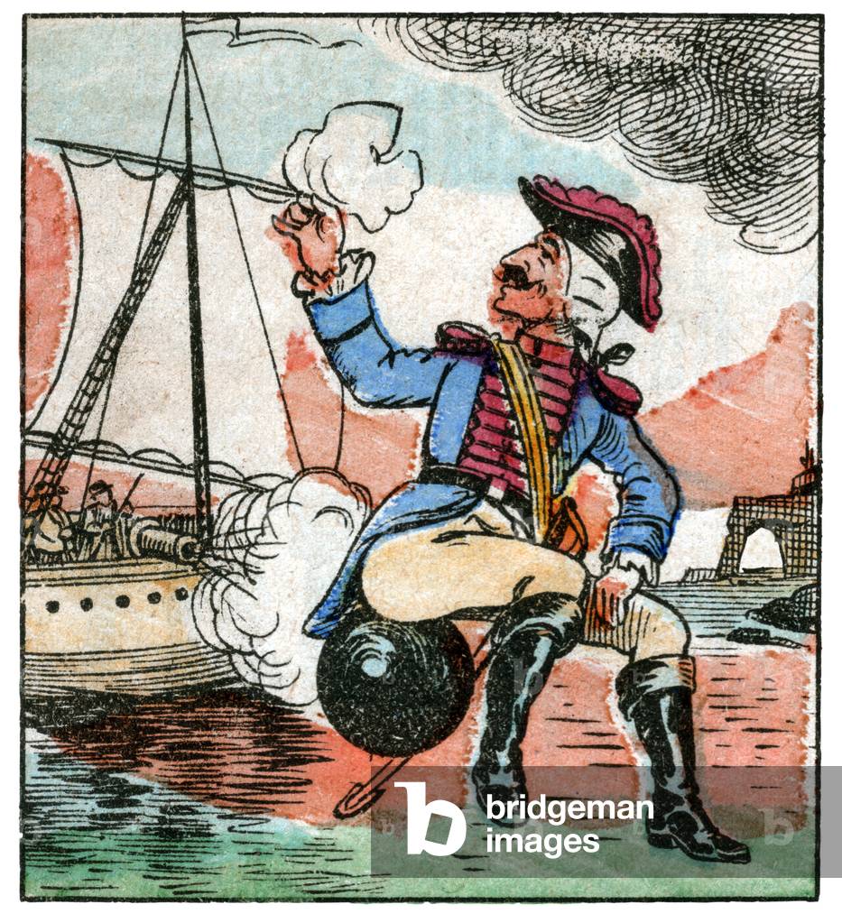 Baron Crac, um 1880 (Druck)