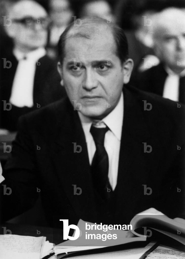 Le Proces De Riom De Henricalef Avec William Sabatier 1979 Dans L Emission Dossiers De L Ecran (foto b/n)