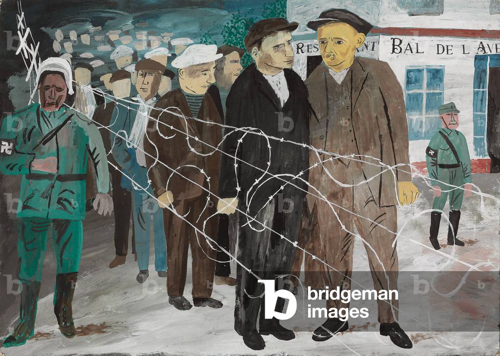 "Prigionieri di guerra" 1942 di Ben Shahn