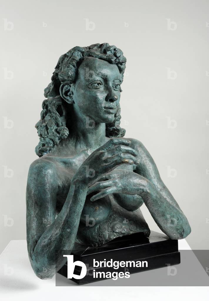 Deirdre (primo ritratto con braccia), 1941 (bronzo)