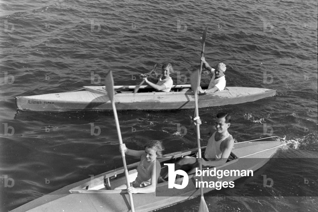 Bild von Fotografie "Urlaub an der Ostsee", b/w