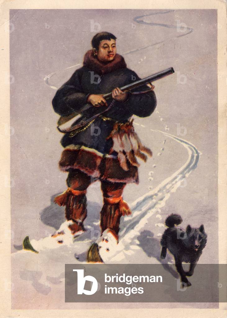 Un chasseur, 1957 (litho)