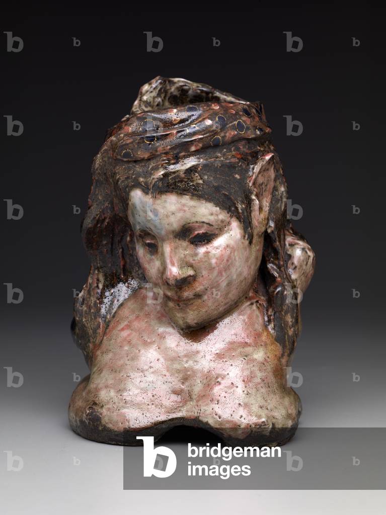 "Vaso con ritratto di signora Schuffenecker", c.1889-90 di Paul Gauguin