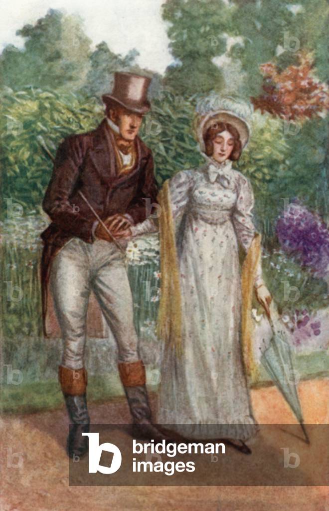 Illustrazione per Emma di Jane Austen (colore lito)