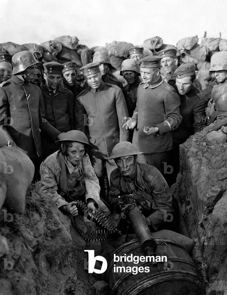 "Buster s'en va-t-en guerre (DOUGHBOYS) di EdwardSedgwick con Buster Keaton", b/w