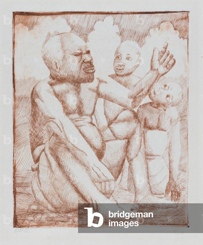 Storyteller, 1976 (Radierung)