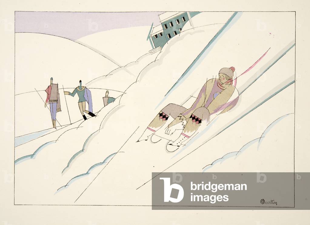 "Traineau" 1914 di Charles Martin