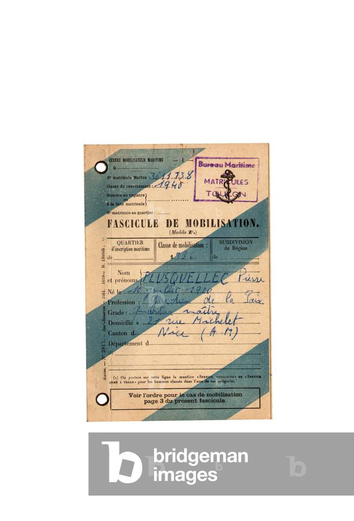 Mobilization, 1940 (document)