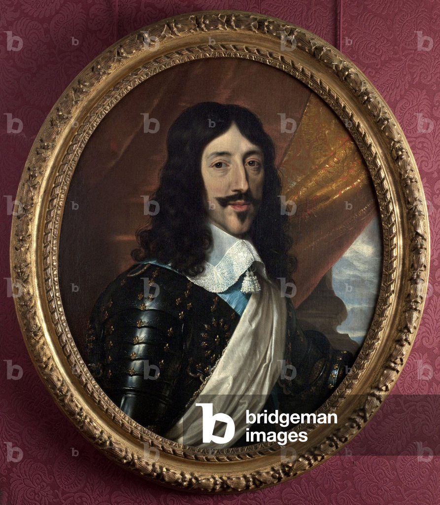 Porträt von Ludwig XIII. (1601-1643), König von Frankreich, um 1640 (Öl auf Leinwand)