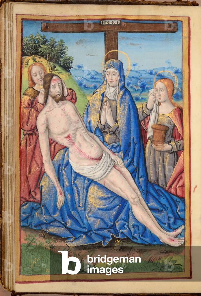 "Ms 45 fol.24v The Lamentation", c.1500 von French School