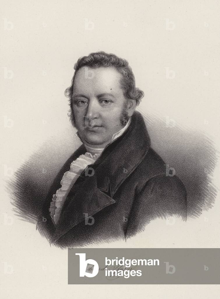 Karl Pfyffer von Altishofen, homme politique suisse (gravure)