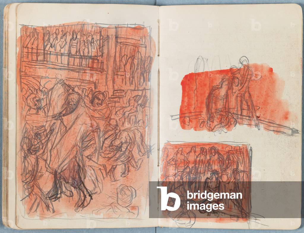 "Seiten aus einem Album von Sketches for The Life of Our Lord Jesus Christ" 1885 von James Jacques Joseph Tiss