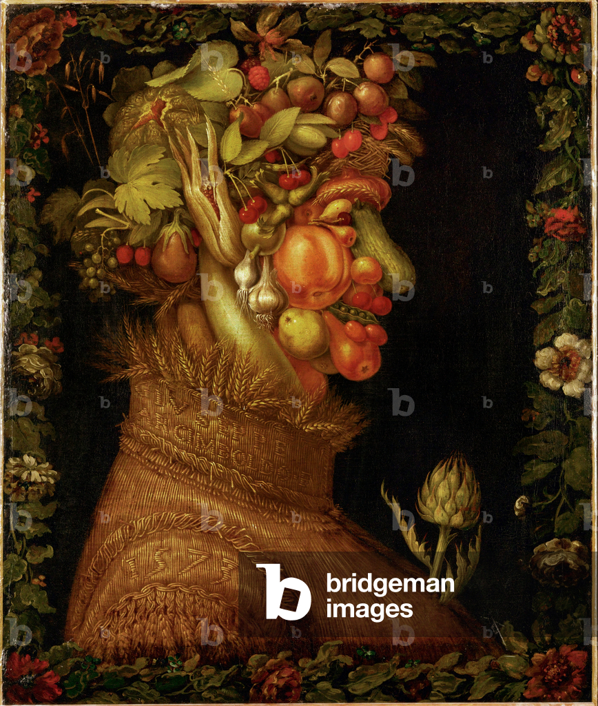 Image of Painting depicting Summer by Giuseppe Arcimboldo