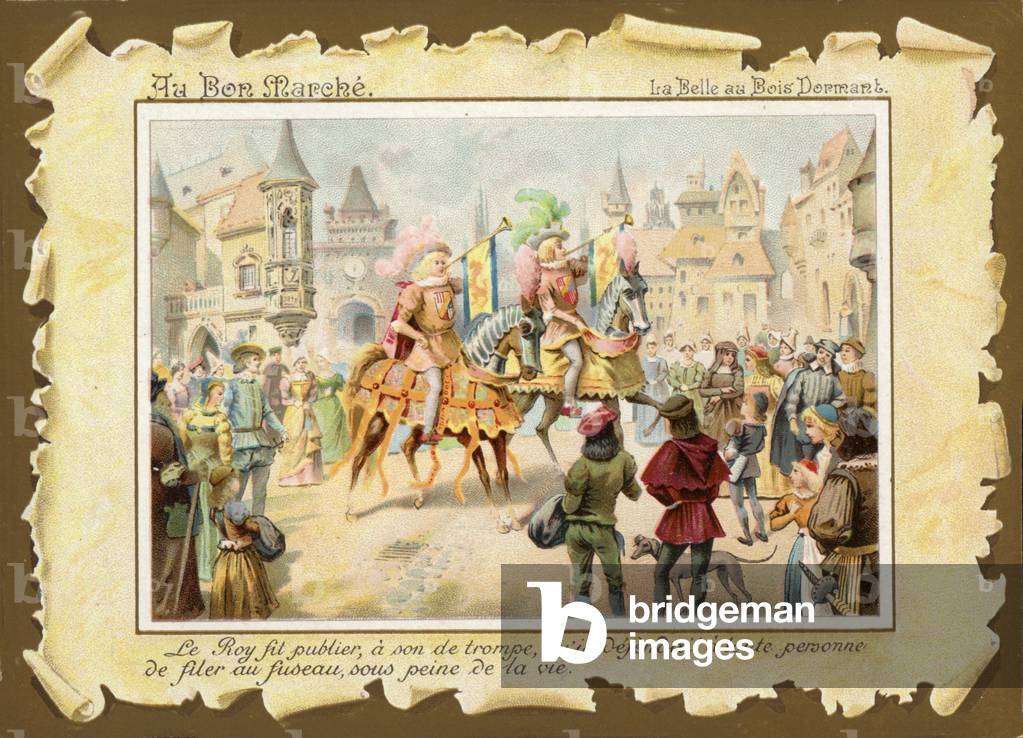 "Dornröschen" 1801 von French School