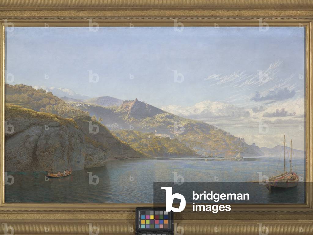 Massa, Baia di Napoli (olio su tela)