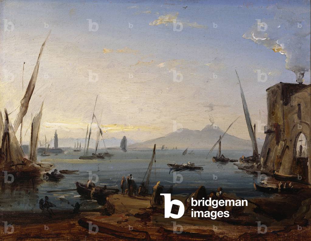 Cape Posillipo by Anton Sminck Pitloo
