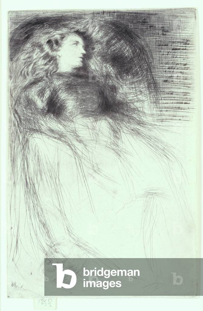 Weary, 1863 (Trockenpunkt & Roulette)