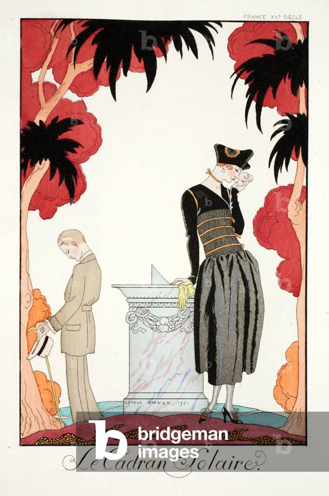 "The Sundial", 1922 von Georges Barbier