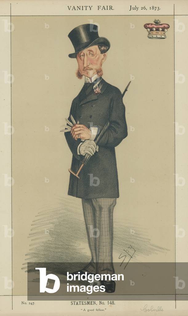 Lord Colville von Culross (Farbe litho)