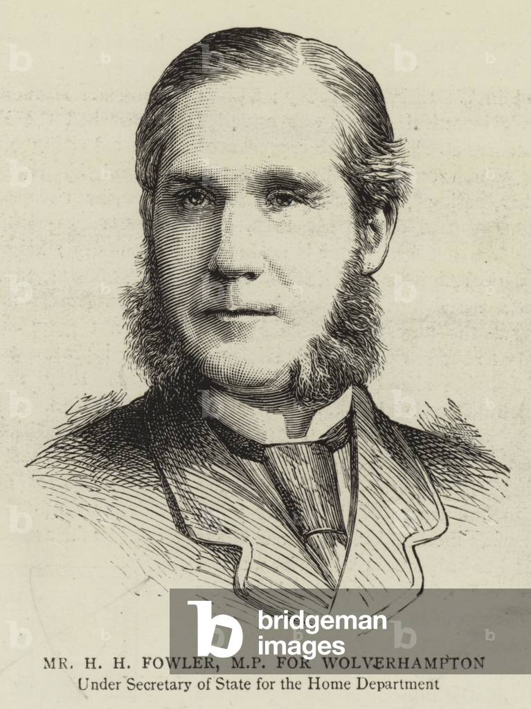 "Sig. H H Fowler" di English School, b/w