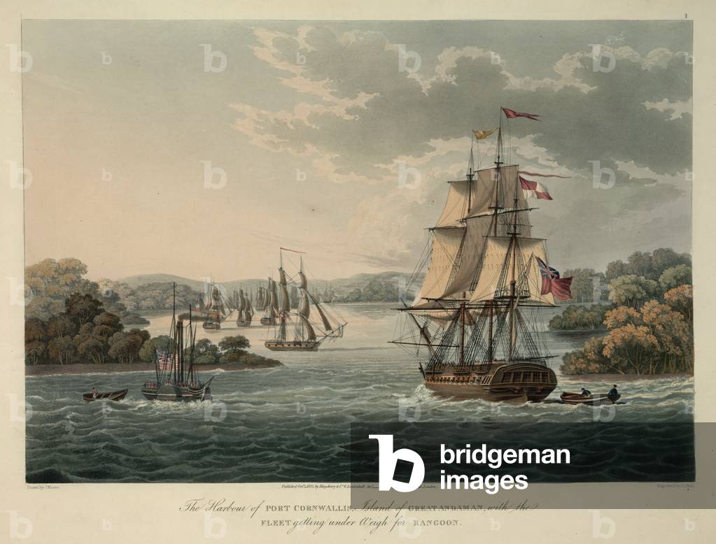 "Der Hafen von Port Cornwallis"