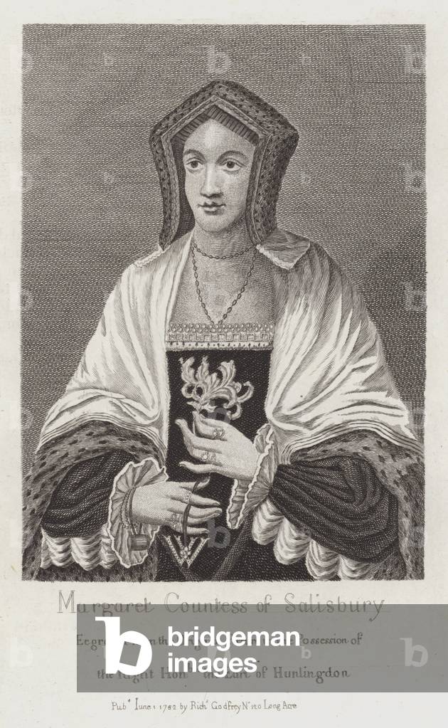 Margaret Countess Of Salisbury (engraving)