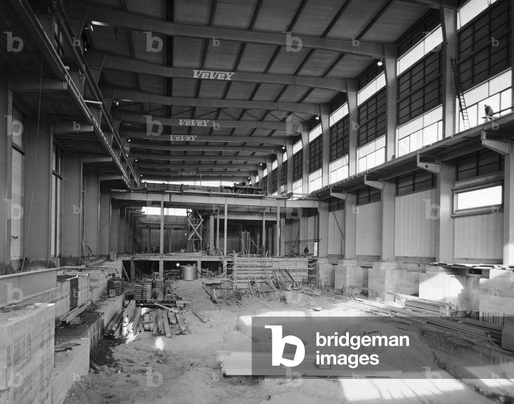 Image of Switzerland Energy Thermal Power Station Chavalon, 1964 (b/w photo)