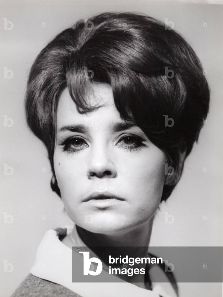 Attrice teatrale e cinematografica tedesca Corny Collins, Germania 1960 (foto in b/n)