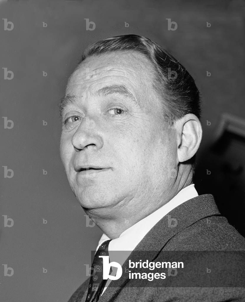 Immagine di Fotografia "Oslo 19531111 l'attore Einar Sissener. Ritratto..." 1953