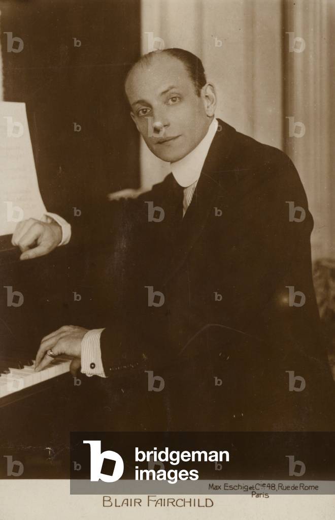 Blair Fairchild, amerikanischer Komponist und Diplomat (1877-1933) (s/w Foto)